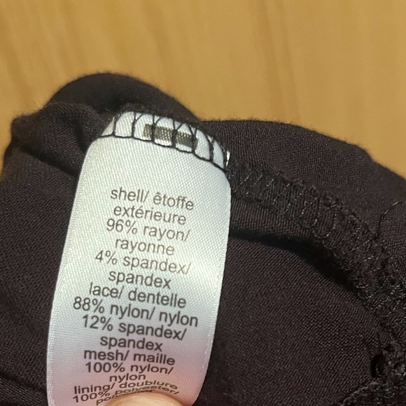 Maurice’s Black multi layer blouse - Picture 6 of 10